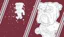 Mississippi State College Vault Splatter 20oz Tumbler