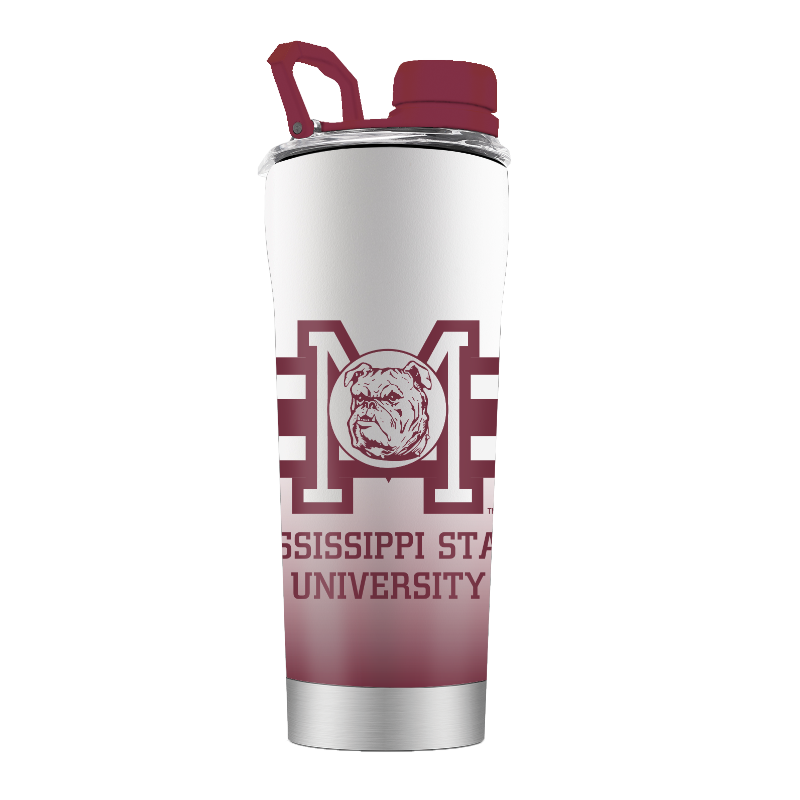 Mississippi State College Vault Stainless Steel Shaker