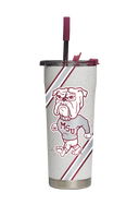 Mississippi State College Vault Splatter Straw Tumbler