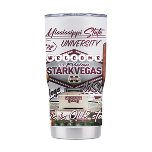 Mississippi State 20oz Campus Icons Tumbler