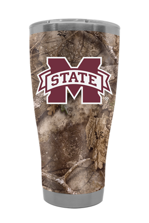 Mississippi State 30oz Realtree Camo Tumbler