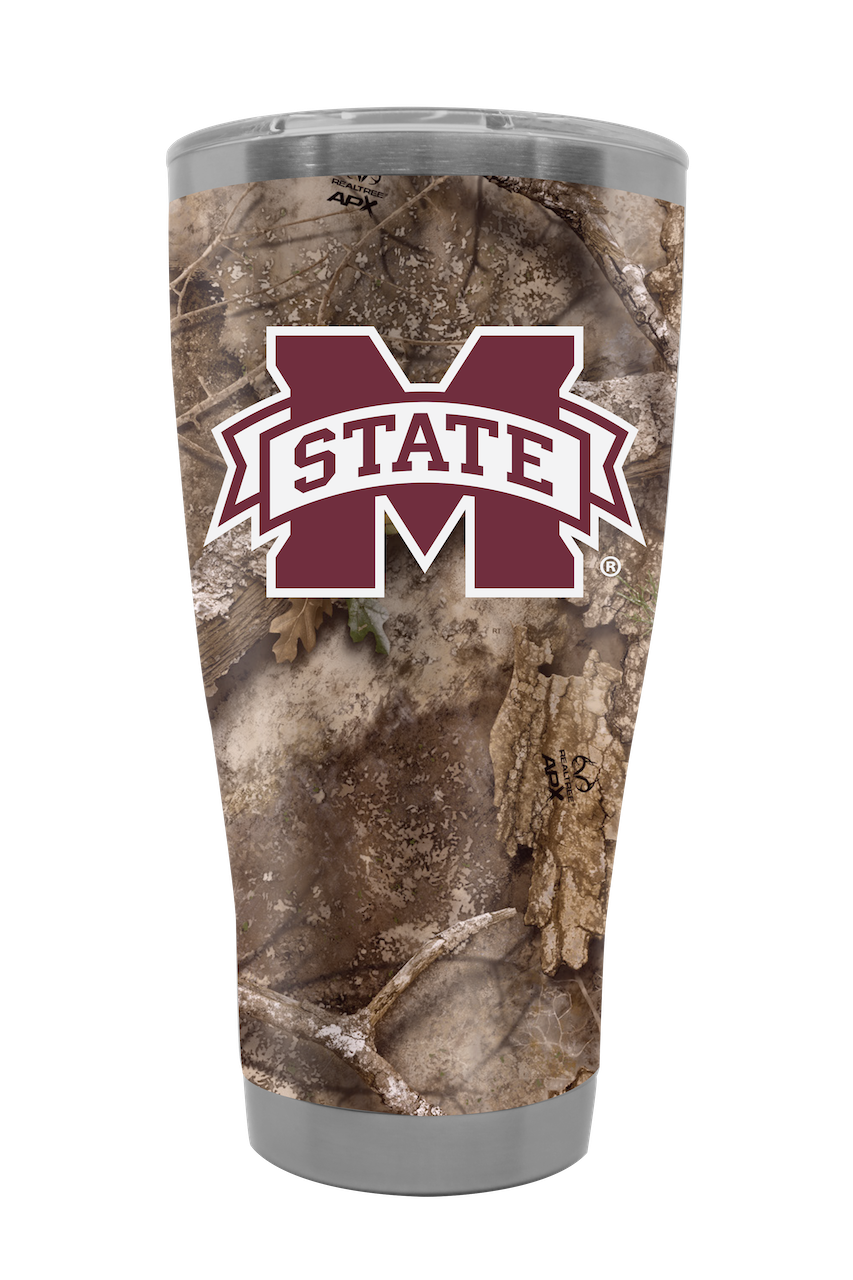 Mississippi State 30oz Realtree Camo Tumbler