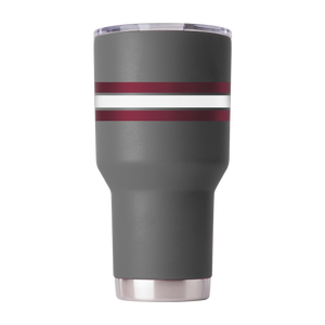 Mississippi State 30oz College Vault Grey Tumbler