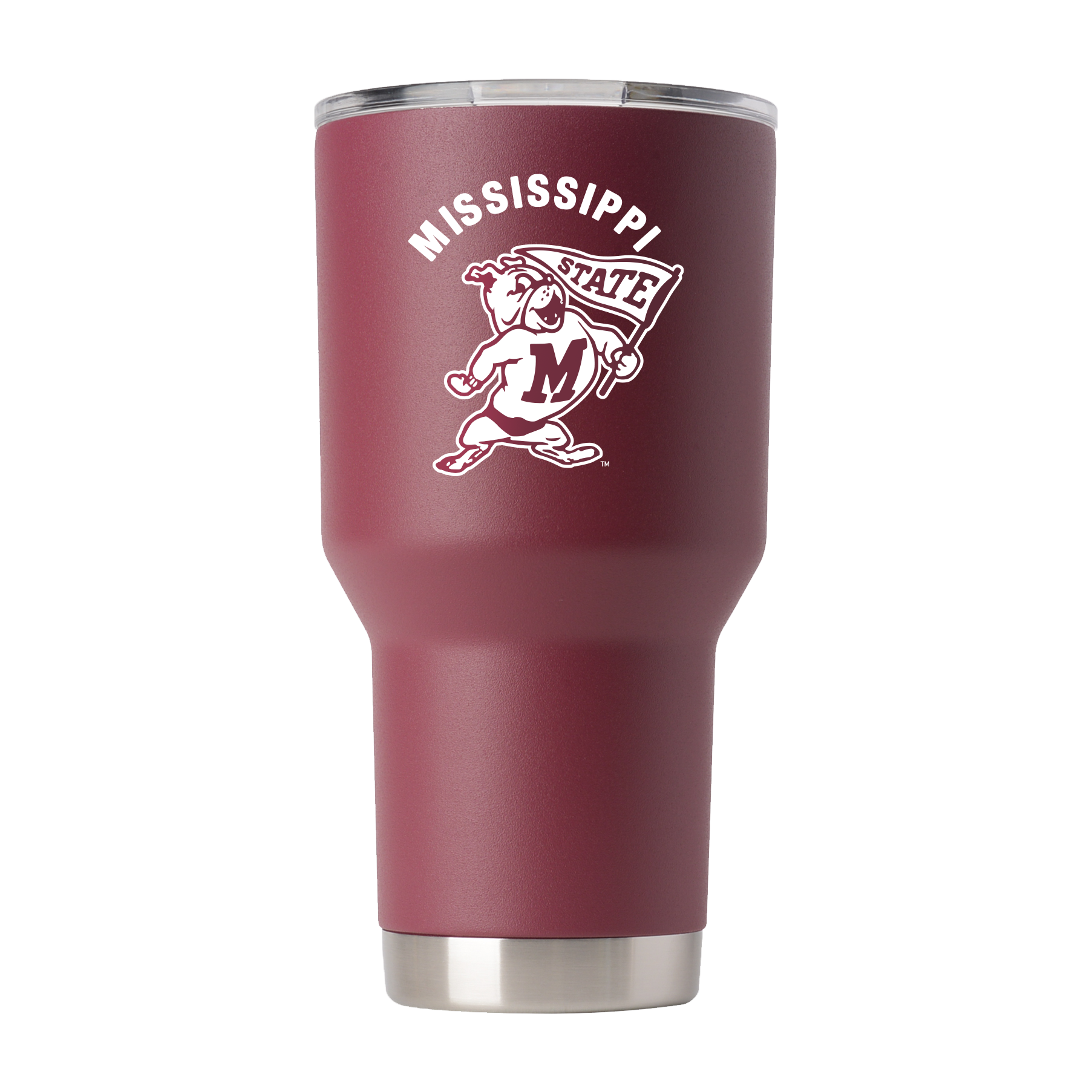 Mississippi State 30oz College Vault "Bulldog Pennant" Tumbler