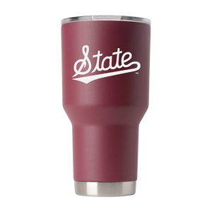 Mississippi State 30oz College Vault "Bulldog Baseball" Tumbler