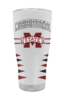 Mississippi State 30oz Tumbler Retro Diamond Cut