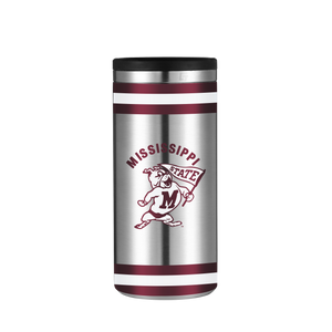 Mississippi State Vault Collection Stainless Steel Skinny Can Koozie