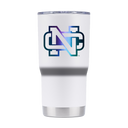 North Carolina 20oz White Prism Laser Etched Tumbler