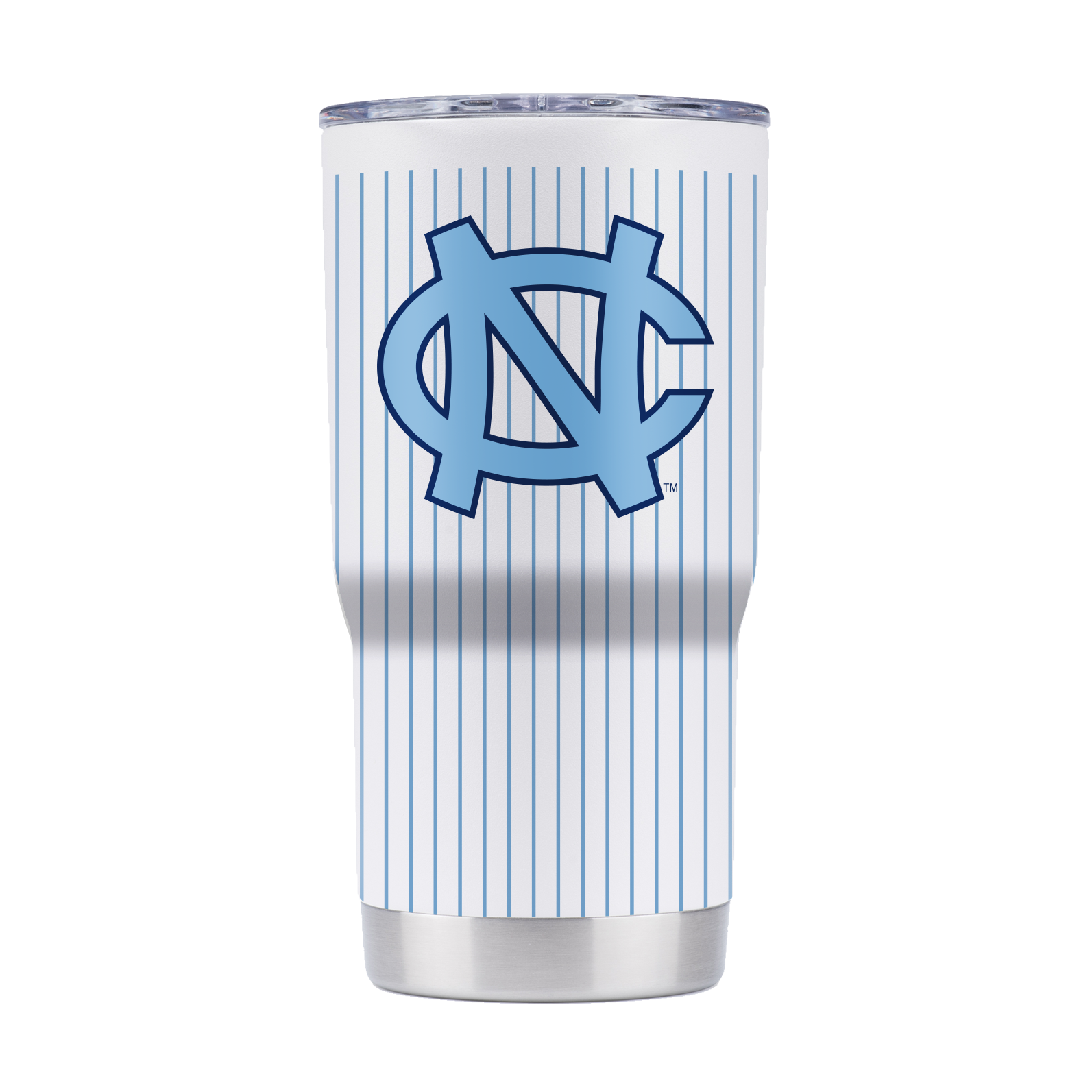 North Carolina 20oz Vault Collection Baseball Pinstripe Tumbler