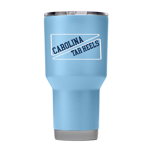 North Carolina College Vault 30oz Blue Tumbler