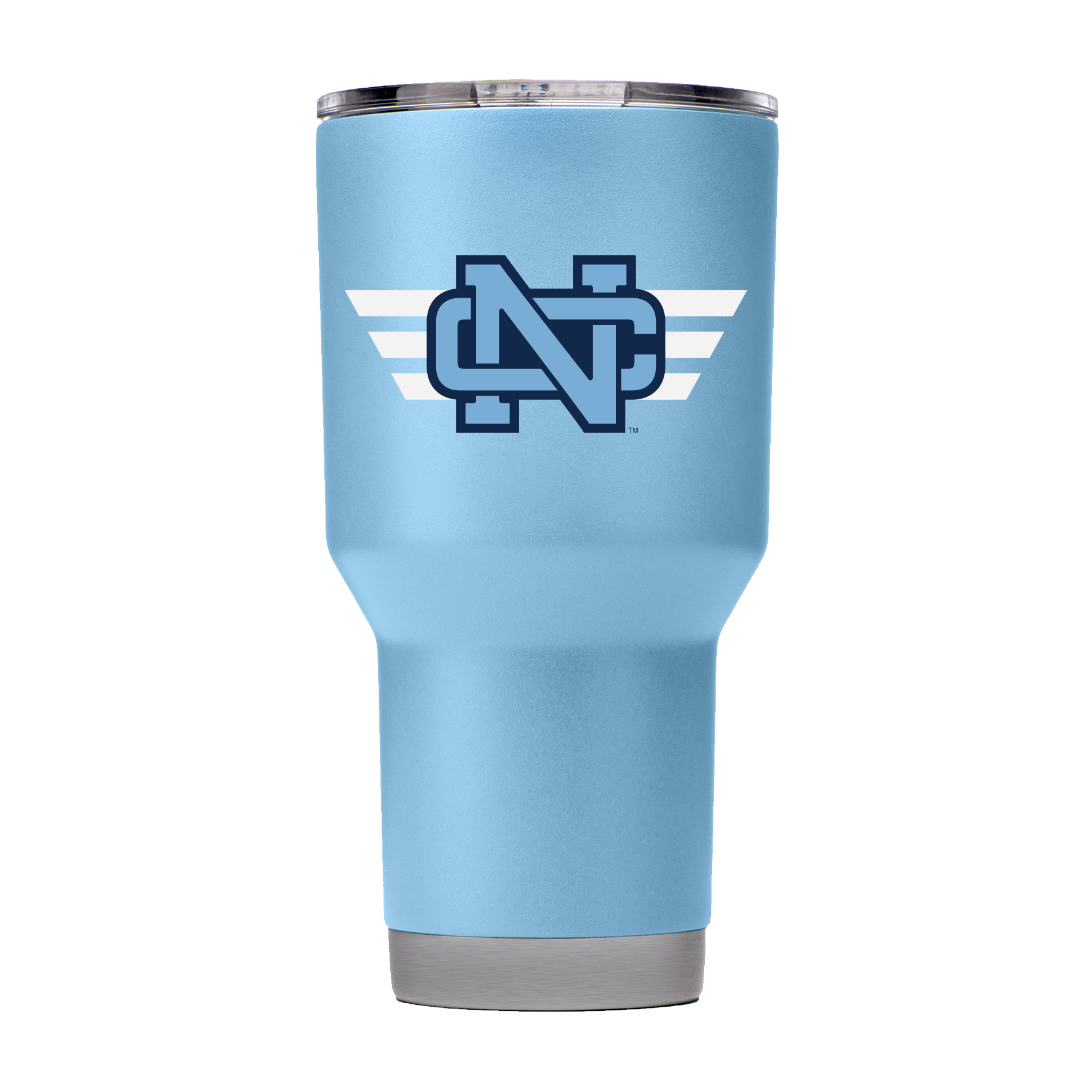 North Carolina College Vault 30oz Blue Tumbler