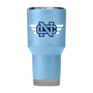 North Carolina College Vault 30oz Blue Tumbler