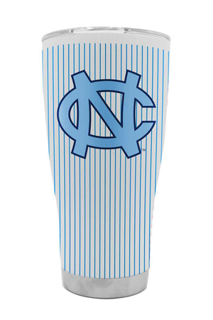 North Carolina 30oz Vault Baseball Pinstripe Tumbler