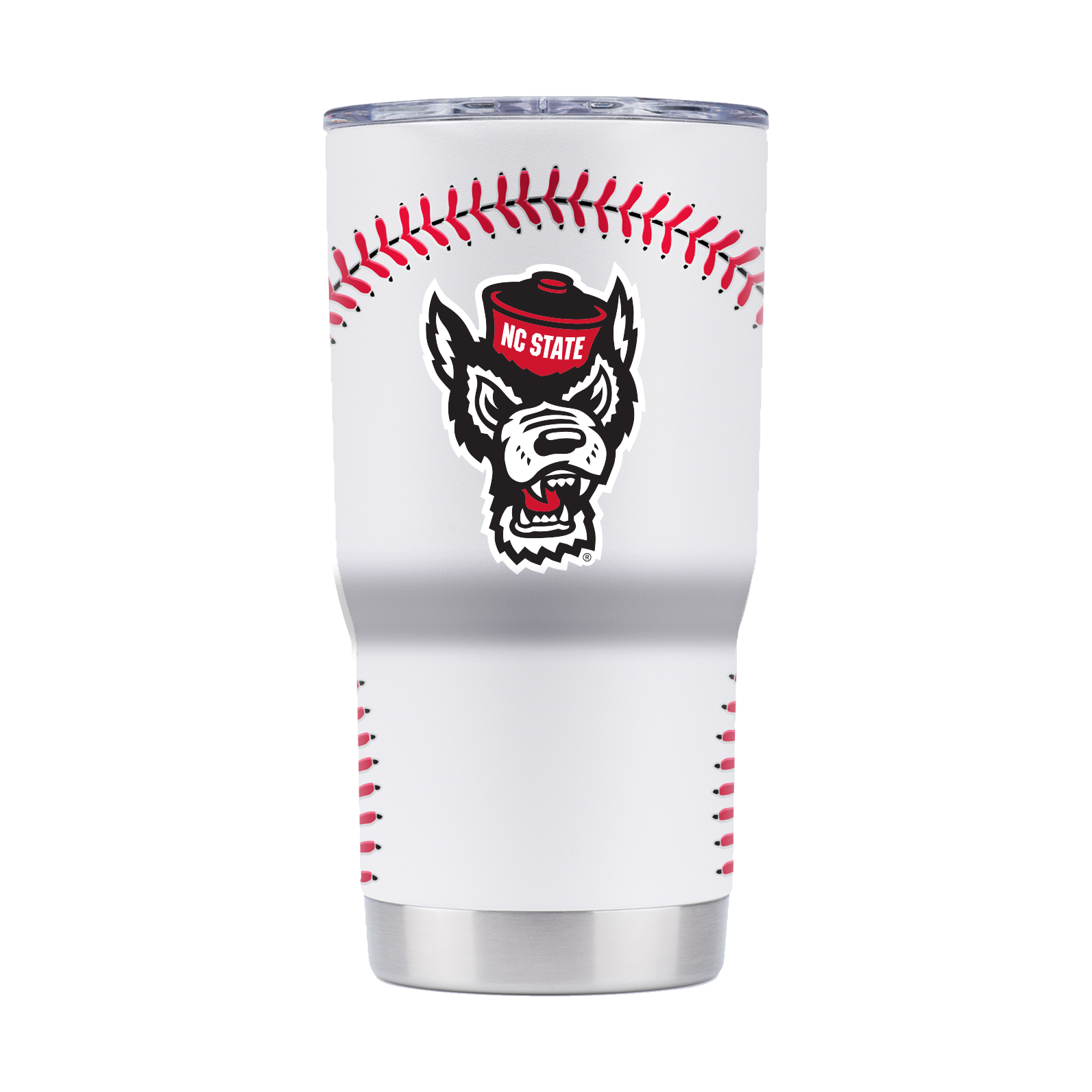 NC State 20oz Baseball Tumbler