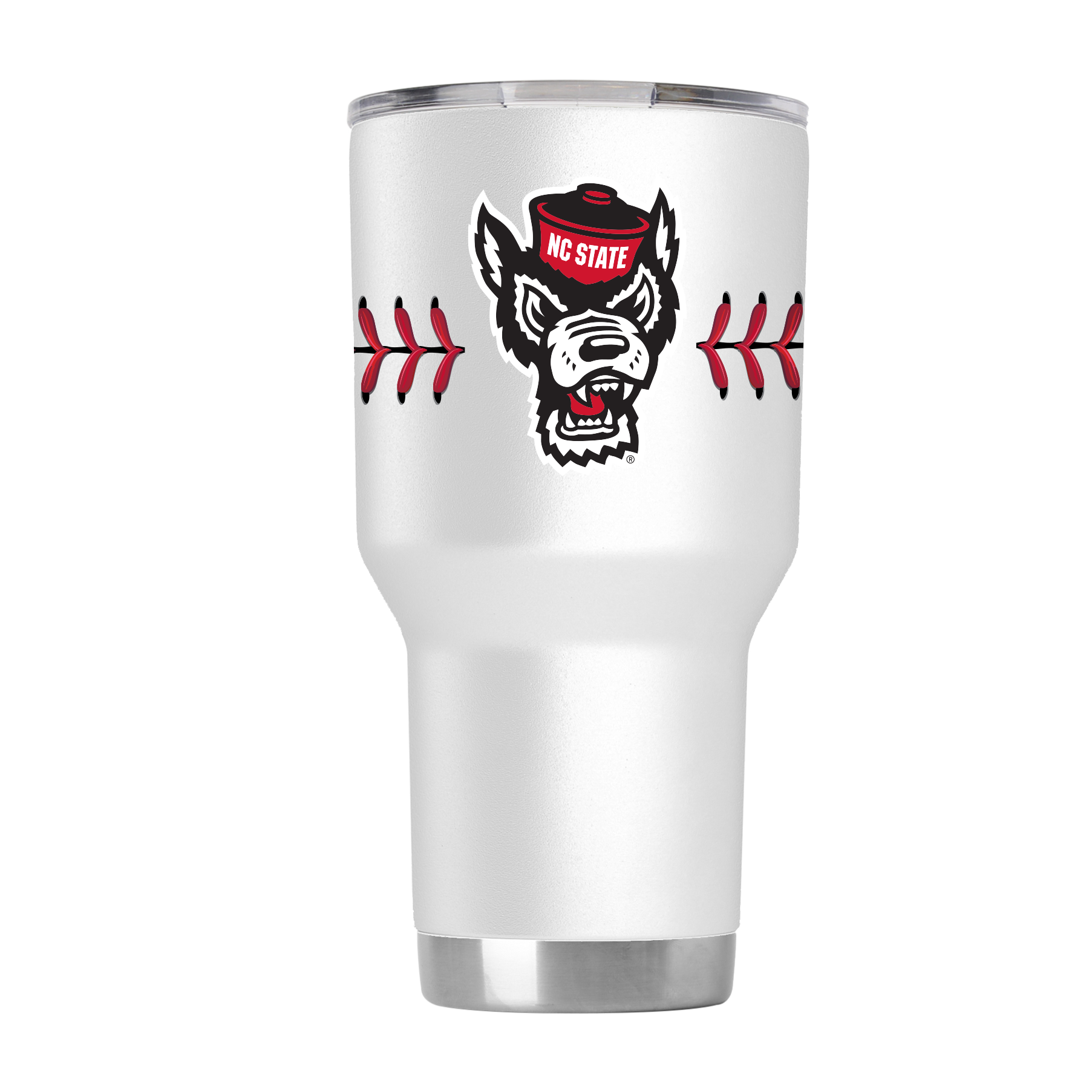 NC State 30oz Baseball Tumbler