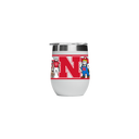 Nebraska 12oz Stemless Tumbler Campus Icons