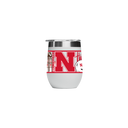 Nebraska 12oz Stemless Tumbler Campus Icons