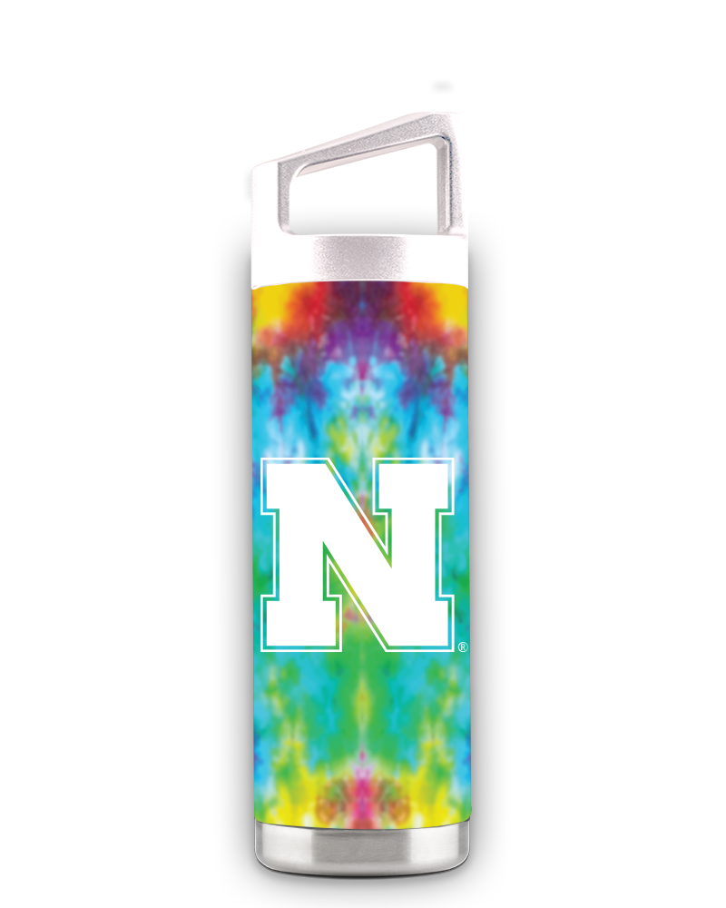 Nebraska 16oz Tie-Dye Bottle
