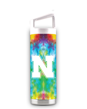 Nebraska 16oz Tie-Dye Bottle