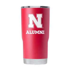 Nebraska 20oz Red Alumni Tumbler