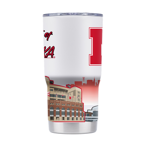 Nebraska 20oz Campus Icons Tumbler