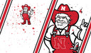 Nebraska College Vault Splatter 20oz Tumbler
