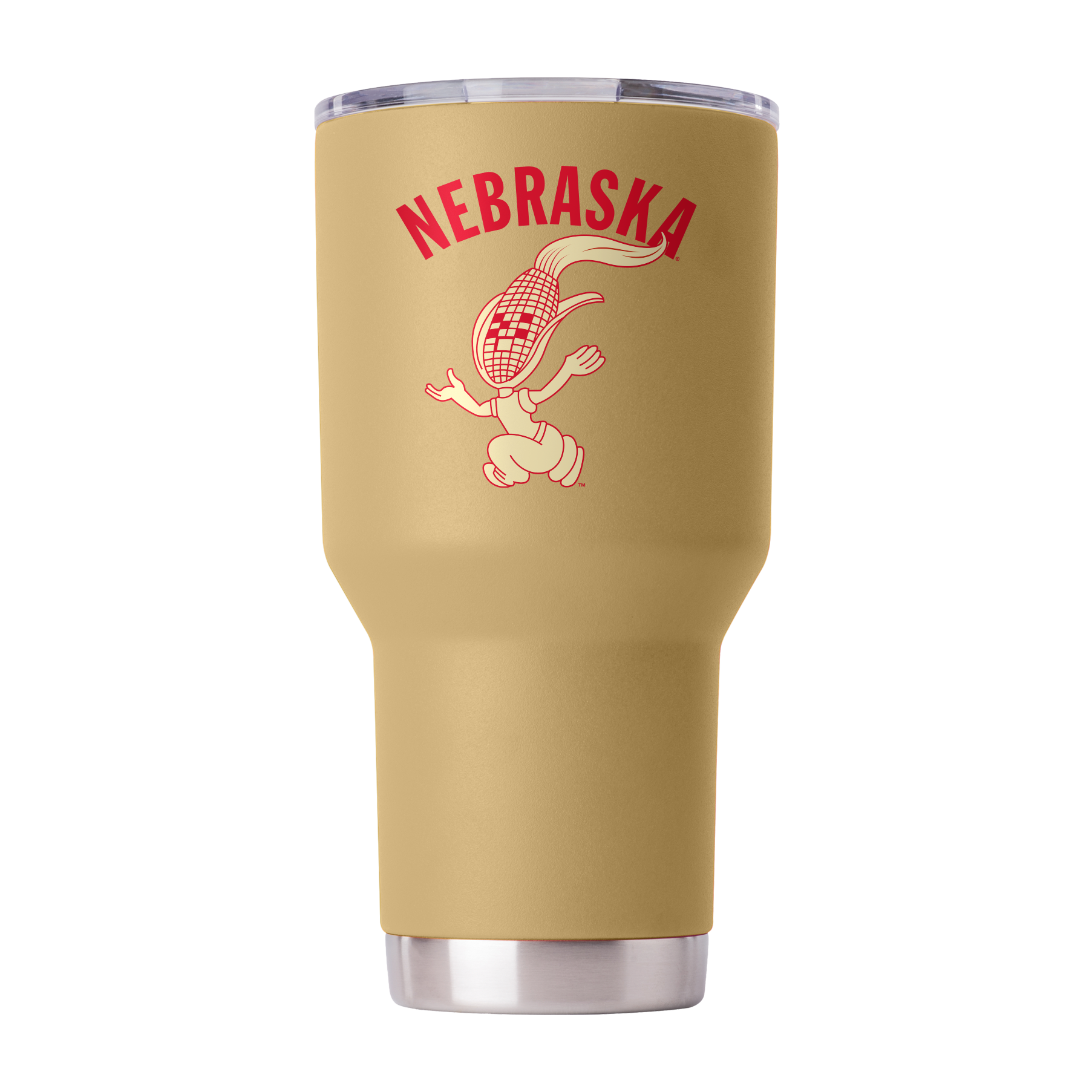 Nebraska College Vault 30oz Gold Tumbler