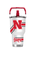 Nebraska 30oz ThreadLock Tumbler