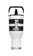 Nebraska 40oz Carry Tumbler - All Black Uniform Game