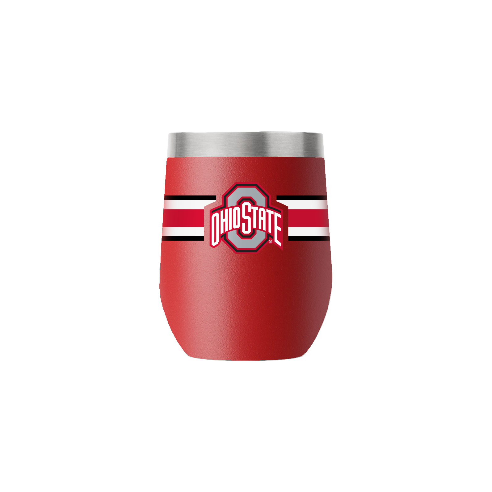 Ohio State 12oz Red Stemless Tumbler