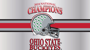 Ohio State 2024 National Champs 16oz Glass Pint Two-Pack