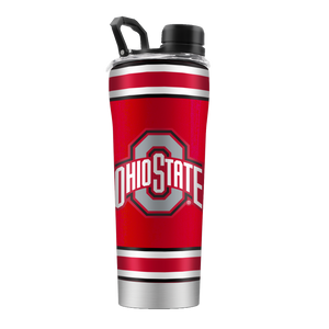 Ohio State Red Stainless Steel Shaker