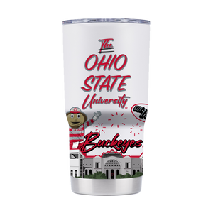 Ohio State 20oz Campus Icons Tumbler