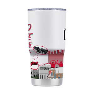 Ohio State 20oz Campus Icons Tumbler