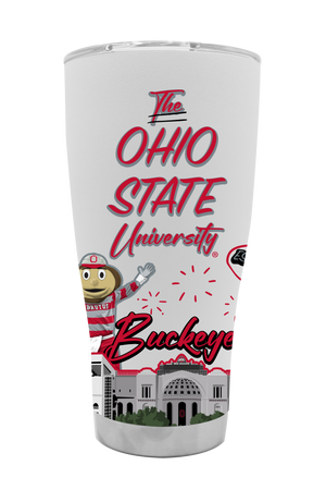 Ohio State 30oz Campus Icons Tumbler