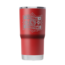 Oklahoma Baseball National Champs 20oz laser etched tumbler with team logo and championship design by gametimesidekicks.