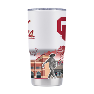 Oklahoma 20oz Campus Icons Tumbler