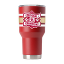 Oklahoma baseball national champions 30oz tumbler with team logo by gametimesidekicks, durable stainless steel design.