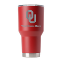 Oklahoma 30oz Personalized Laser Etched Tumbler