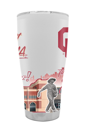 Oklahoma 30oz Campus Icons Tumbler