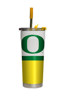 Oregon "Ducks" Straw Tumbler