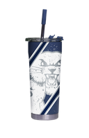 Penn State Straw Tumbler College Vault Splatter
