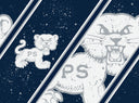Penn State Straw Tumbler College Vault Splatter