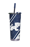 Penn State Straw Tumbler College Vault Splatter