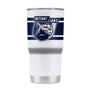 Penn State College Vault 20oz White Tumbler