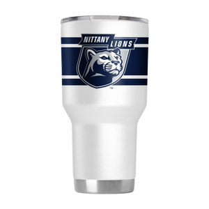 Penn State College Vault 30oz White Tumbler