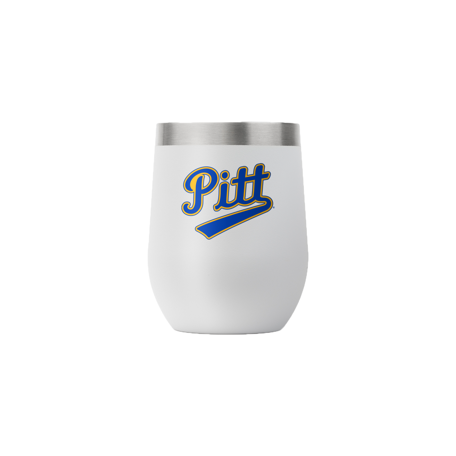 Pittsburgh College Vault 12oz Stemless Tumbler