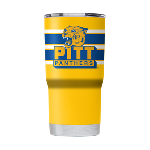 Pittsburgh College Vault 20oz Yellow Tumbler