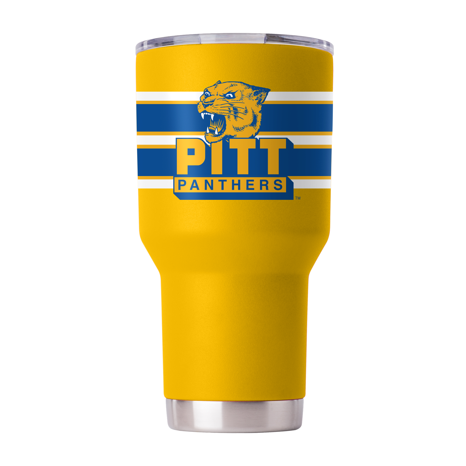 Pittsburgh College Vault 30oz Yellow Tumbler