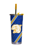 Pitt Straw Tumbler College Vault Splatter